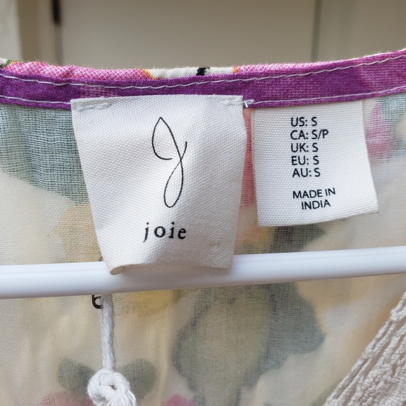 New Joie S Cotton Dress - Picture 6 of 7